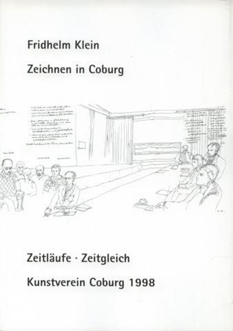 Friedhelm-Klein,-Zeichnen-in-Coburg