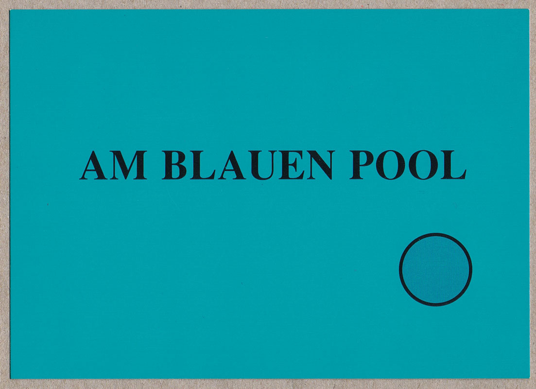 Postkarte-am-blauen-Pool