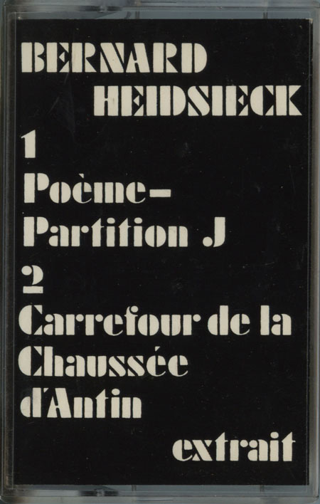 spress heidsieck Poeme