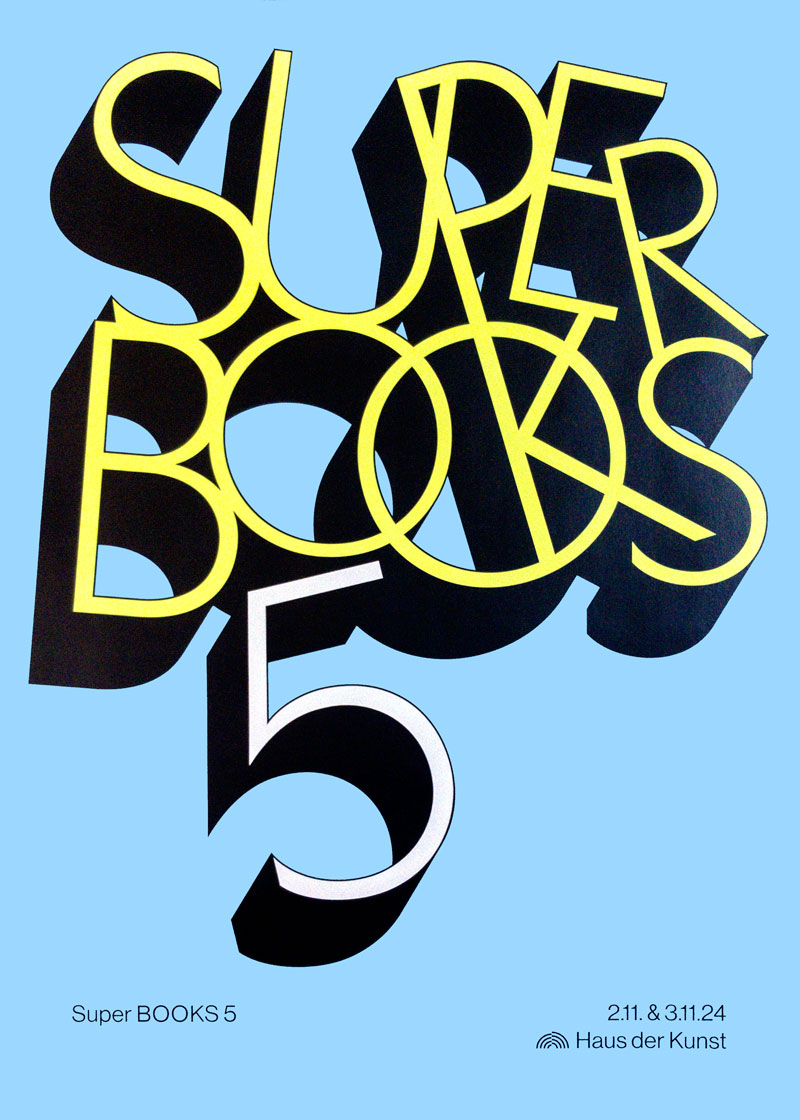 super-books-5-haus-der-kunst-2024-plakat