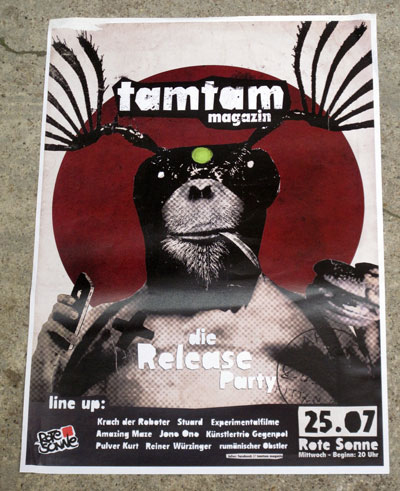 tam-tam magazin release party