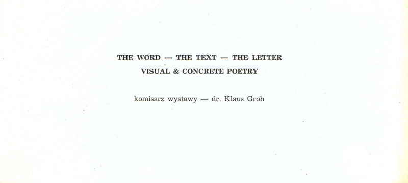 the-word-the-text-the-letter-klaus-groh-warschau-1998
